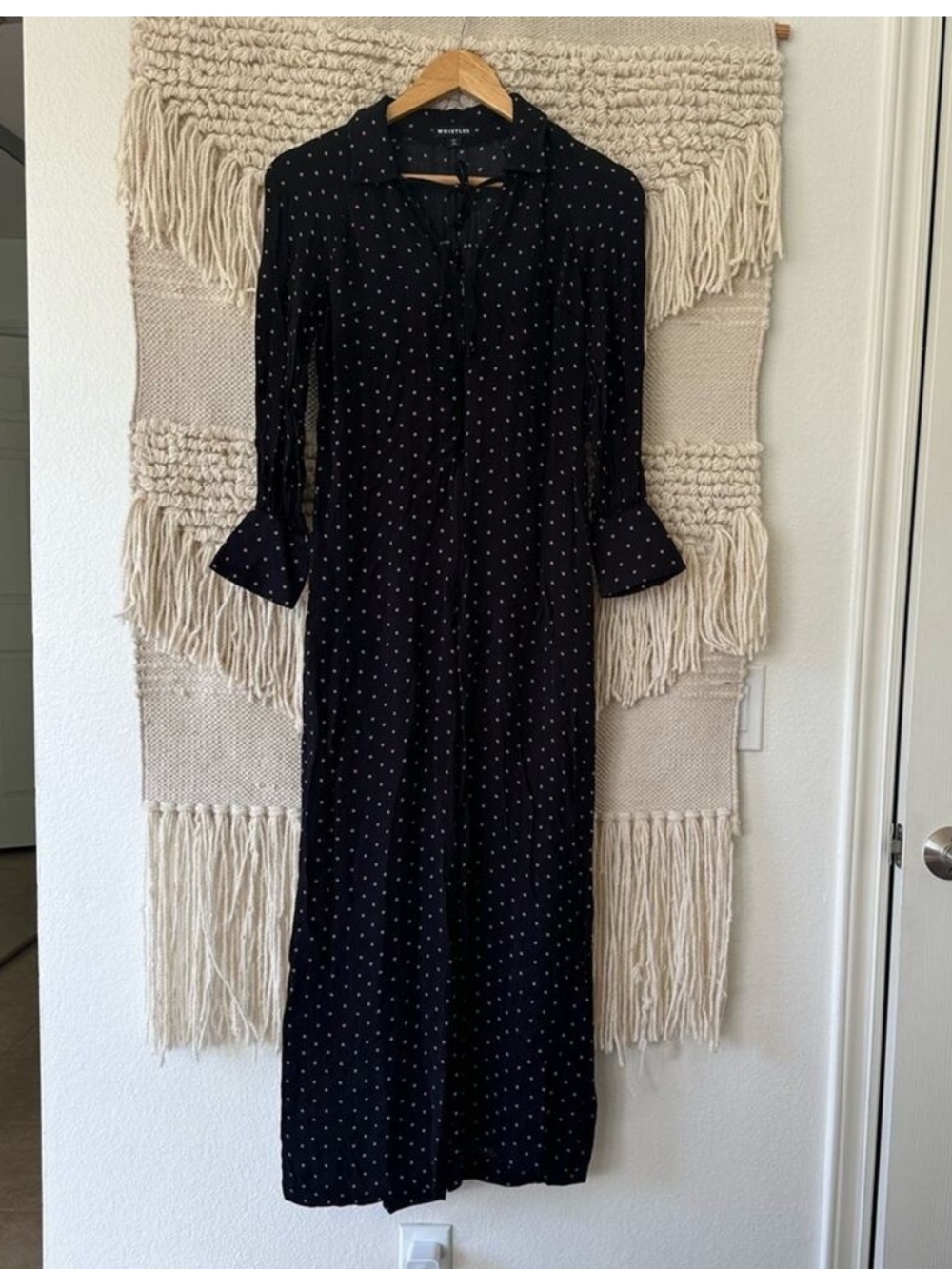 Whistles Abby Star Print Jumpsuit